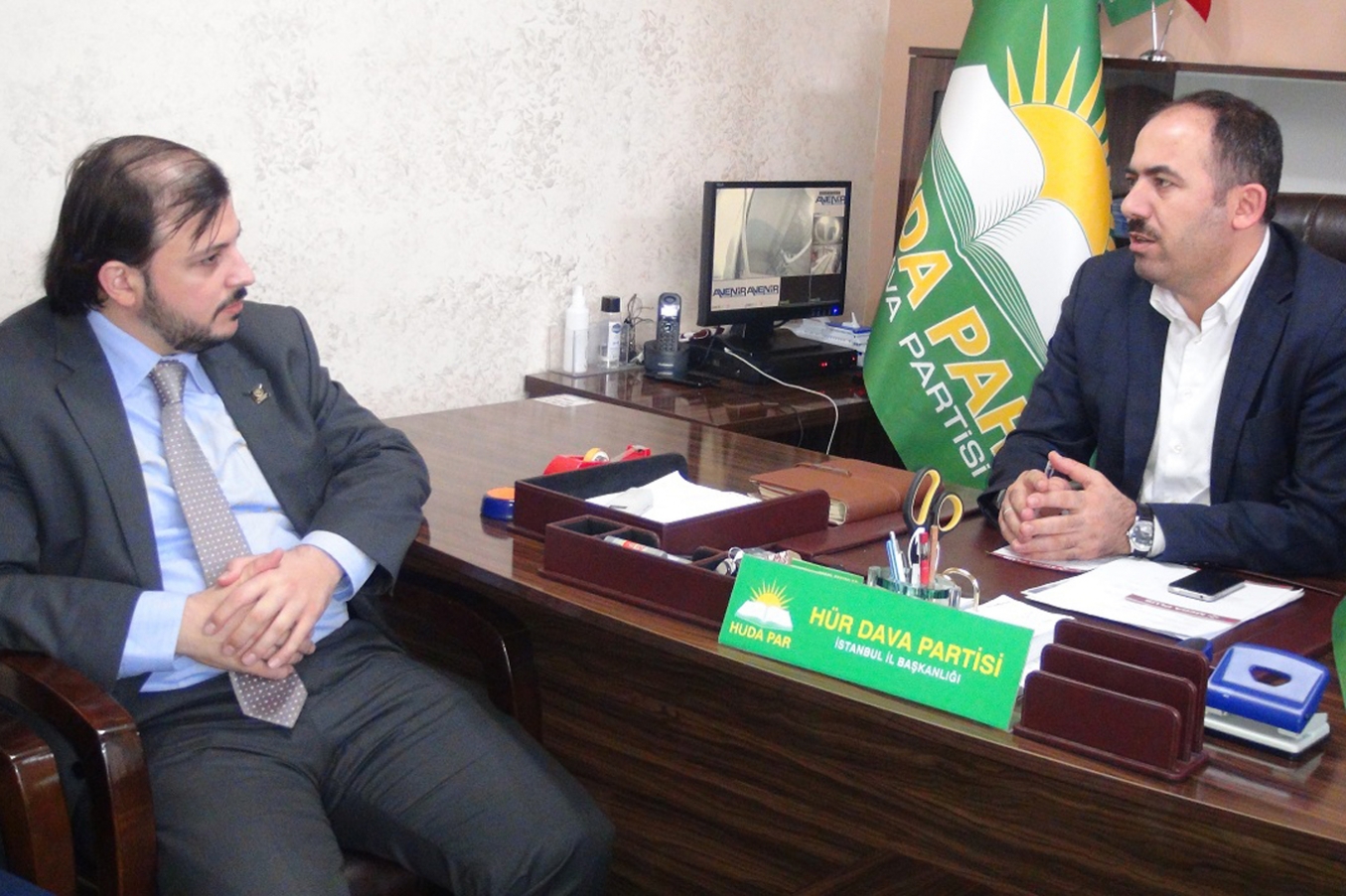 Erbakan Vakfı’ndan HÜDA PAR’a ziyaret Erbakan Vakfı’ndan HÜDA PAR’a ziyaret